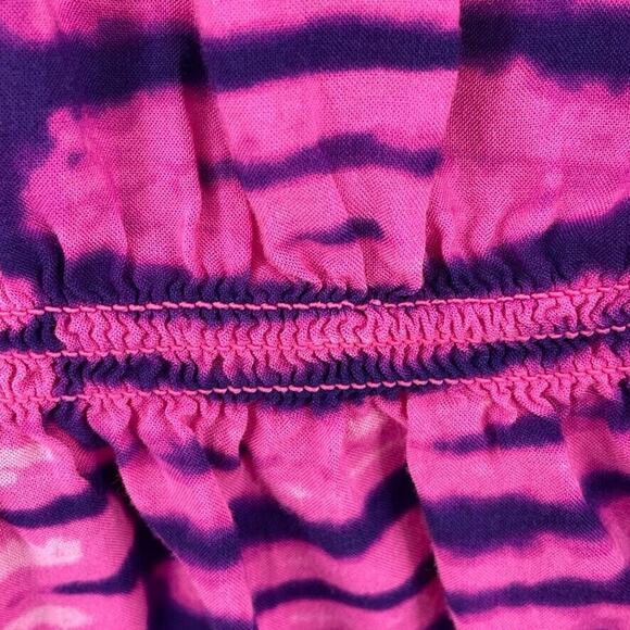 Victorias Secret Dress Womens Small Pink Tie Dye Mini Sleeveless Cover Up Beach - Picture 6 of 12